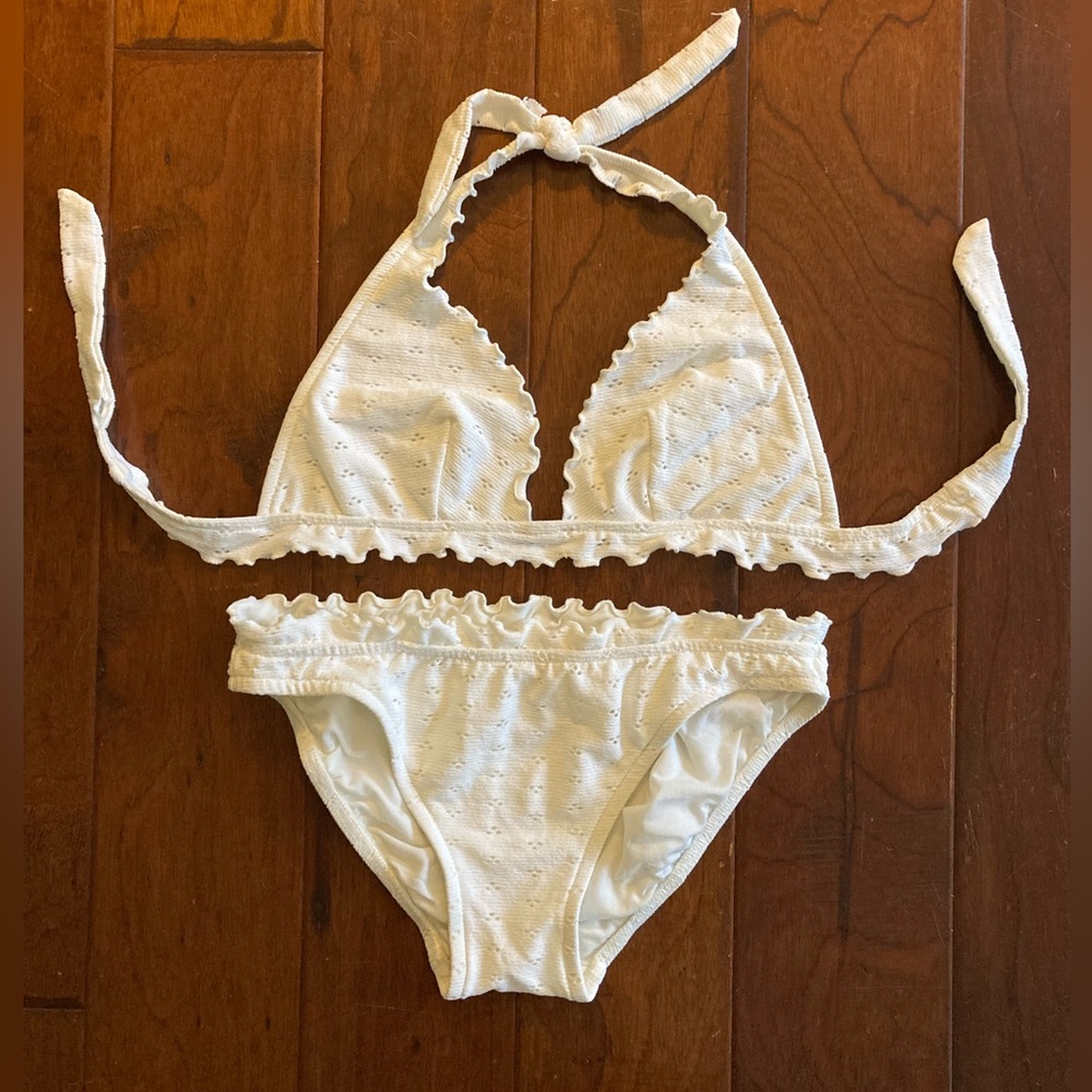 White bikini